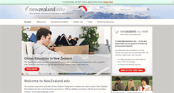 Desktop Screenshot of newzealand.edu